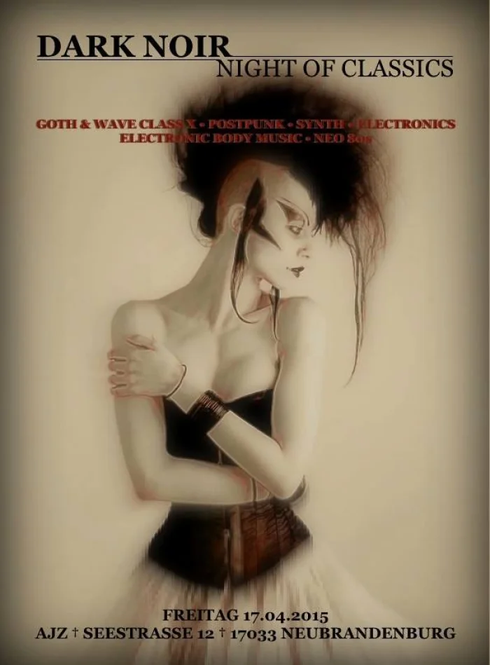 Flyer: DARK NOIR † NIGHT OF CLASSICS