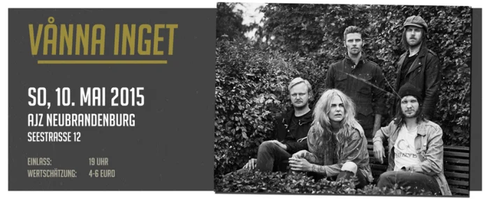 Flyer: VANNA INGET