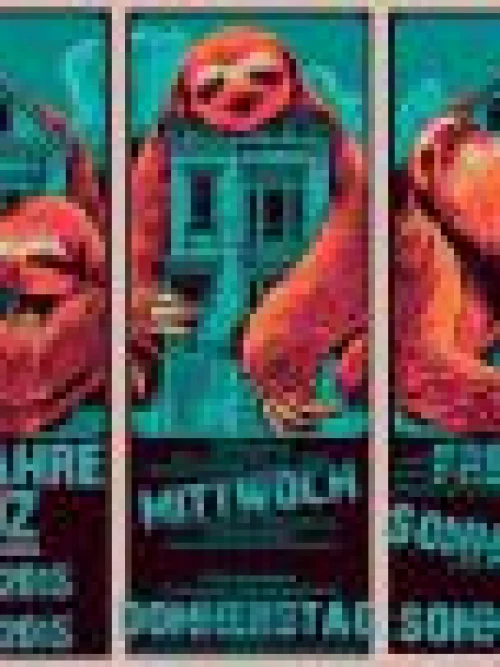 Flyer: 22 JAHRE AJZ + Guaia Guaia + DJane Blasfematic