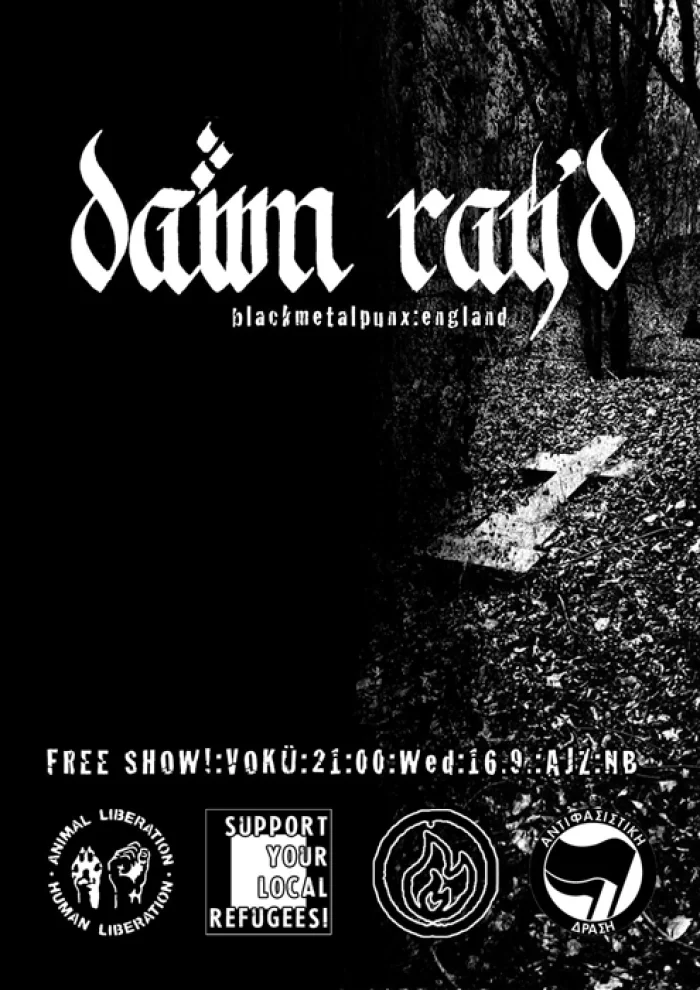 Flyer: DAWN RAY'D