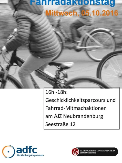 Flyer: FAHRRADAKTIONSTAG