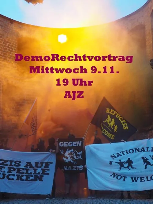 Flyer: VORTRAG DEMORECHT