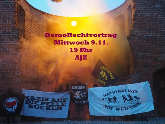 Flyer: VORTRAG DEMORECHT