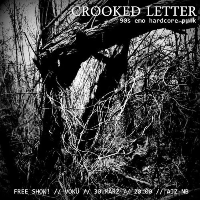 Flyer: CROOKED LETTER