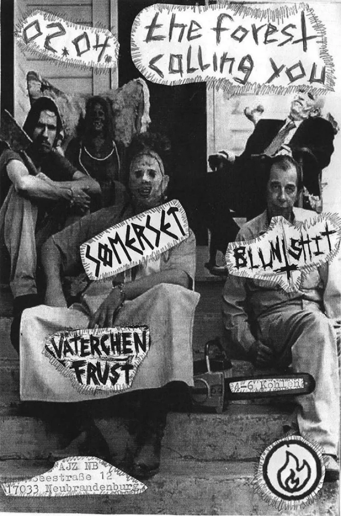 Flyer: BLUNT SHIT + SøMERSET + VÄTERCHEN FRUST