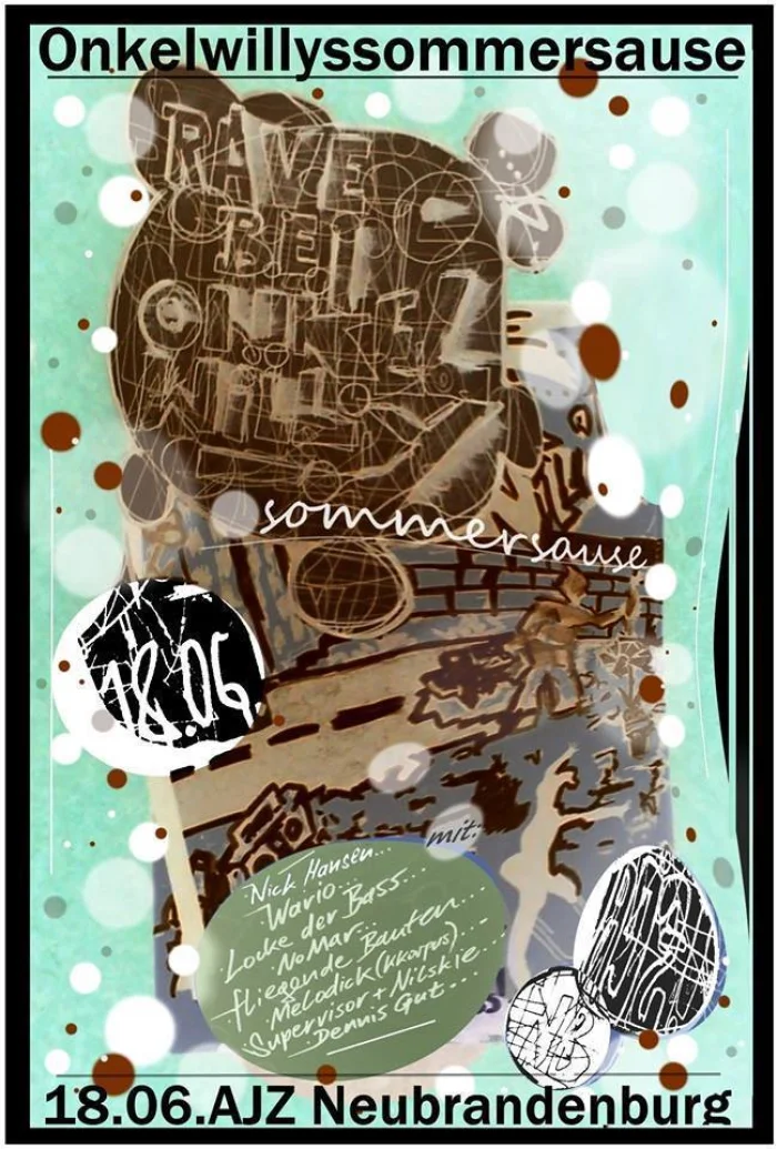 Flyer: ONKELWILLISOMMERSAUSE
