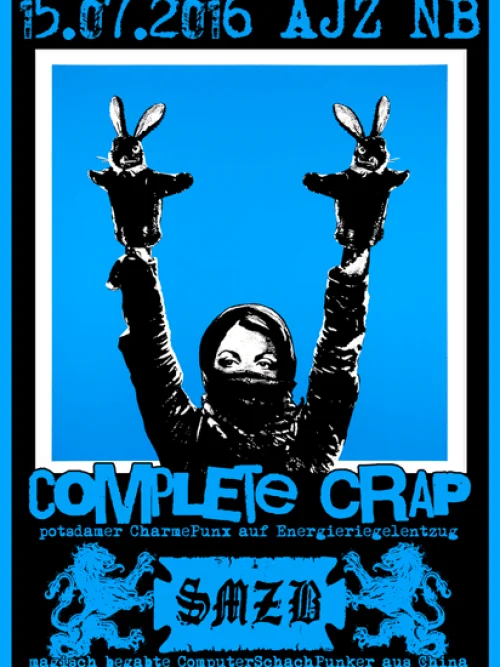 Flyer: SMZB + COMPLETE CRAP