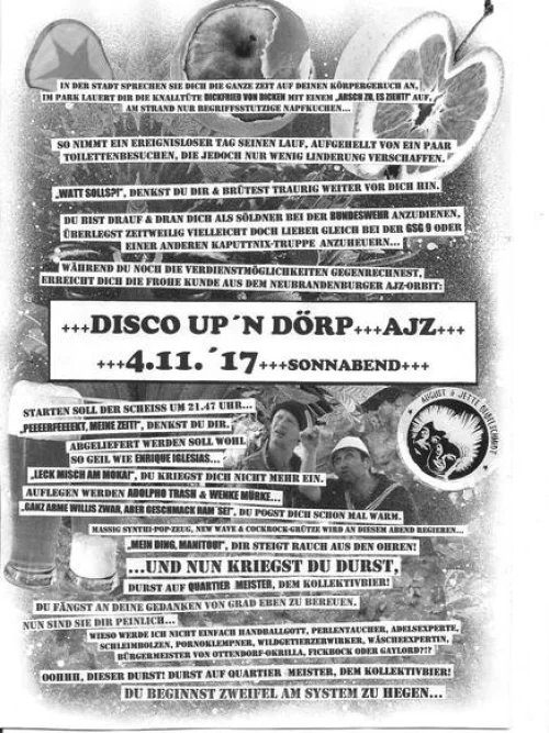Flyer: DISCO UP'N DÖRP