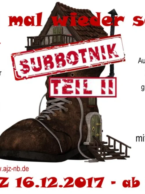 Flyer: SUBBOTNIK #2