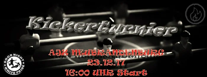 Flyer: WEIHNACHTS - KICKERTURNIER