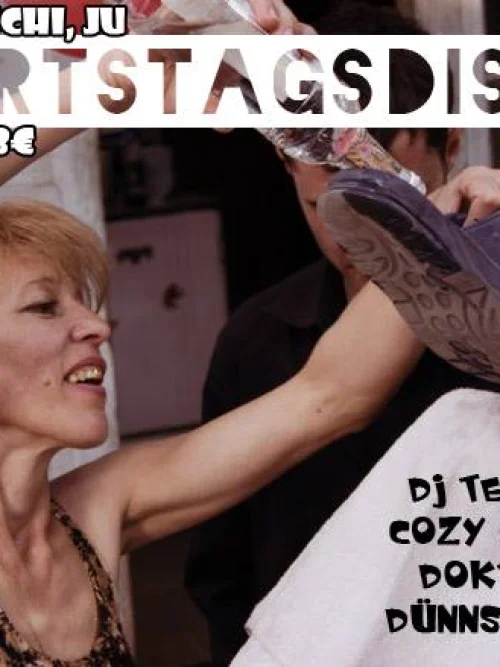 Flyer: GEBURTSTAGSDISSE