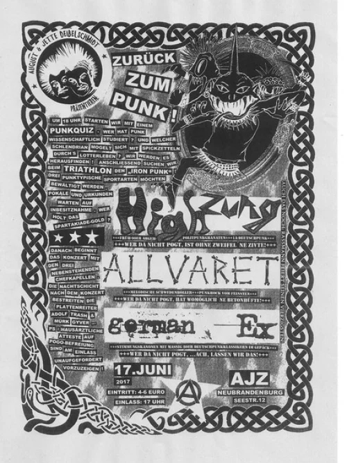 Flyer: GERMAN EX + ALLVARET