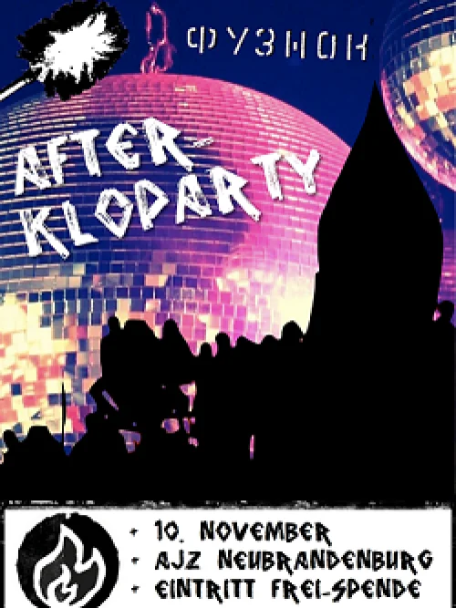 Flyer: AFTERKLOPARTY