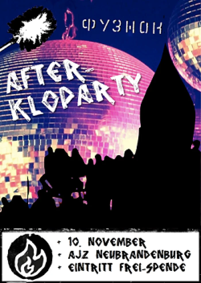 Flyer: AFTERKLOPARTY