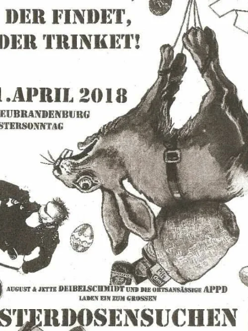 Flyer: OSTERDOSENSUCHEN
