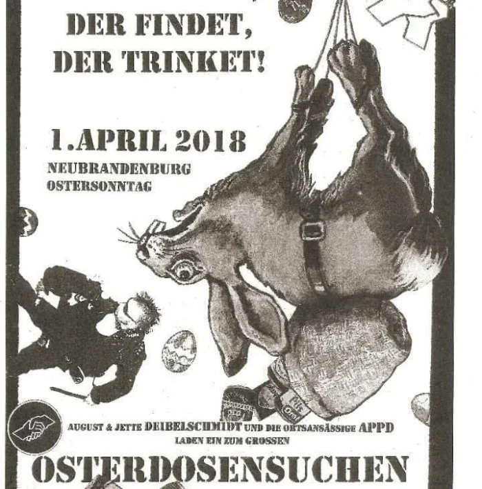 Flyer: OSTERDOSENSUCHEN