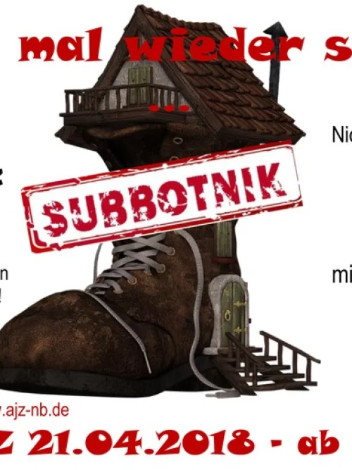 Flyer: SUBBOTNIK