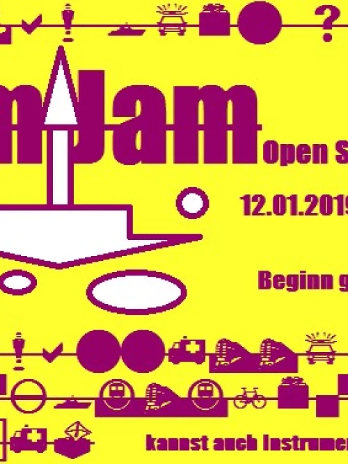 Flyer: RAM JAM // OPEN STAGE
