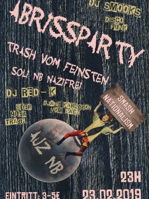 Flyer: ABRISSPARTY