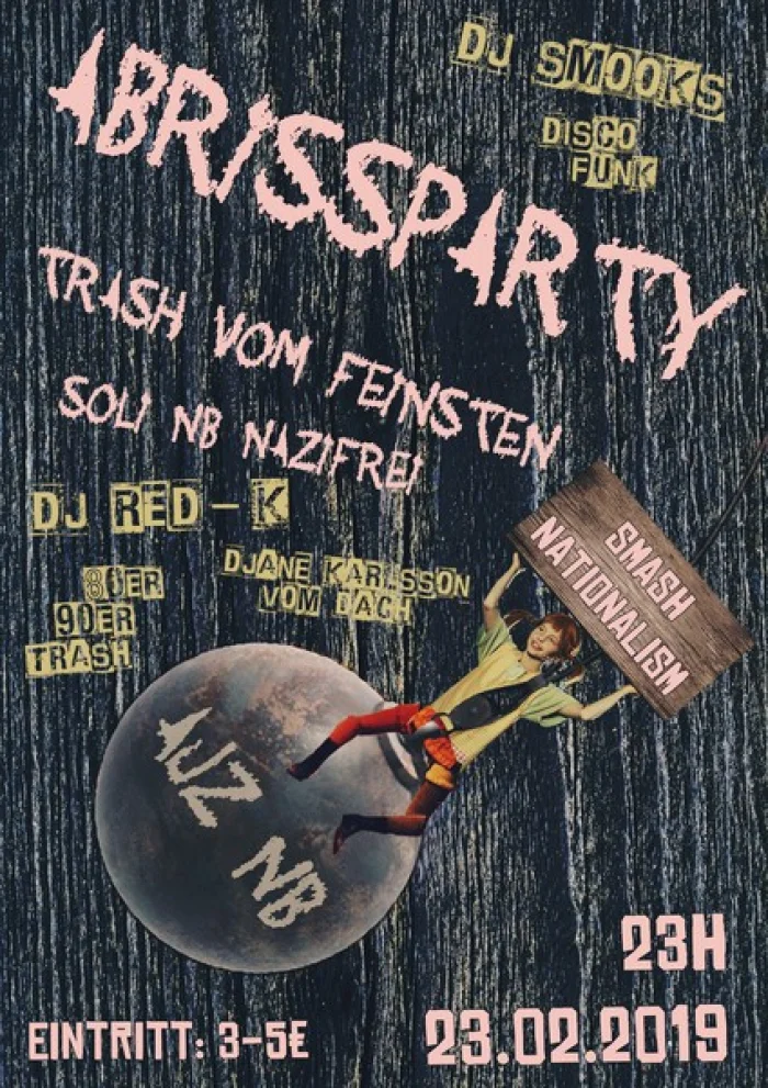 Flyer: ABRISSPARTY