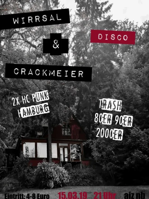 Flyer: WIRRSAL + CRACKMEIER