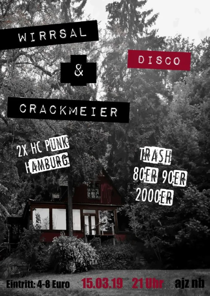 Flyer: WIRRSAL + CRACKMEIER