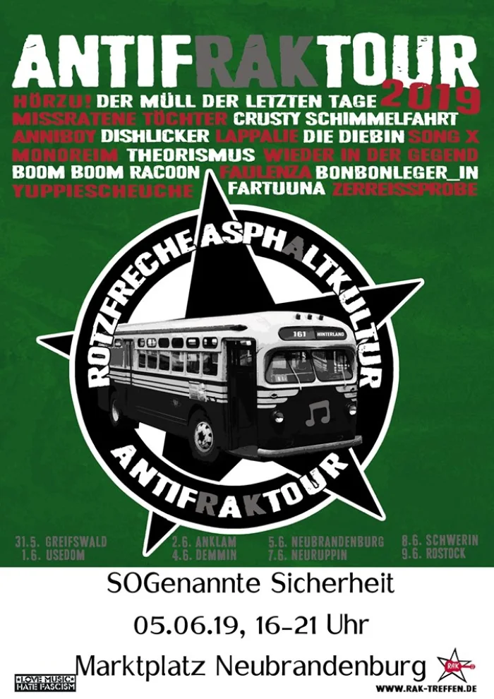 Flyer: SOGenannte Sicherheit