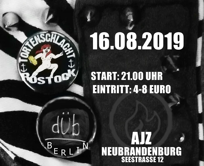 Flyer: TORTENSCHLACHT + DÜB FUNKY HARDCORE