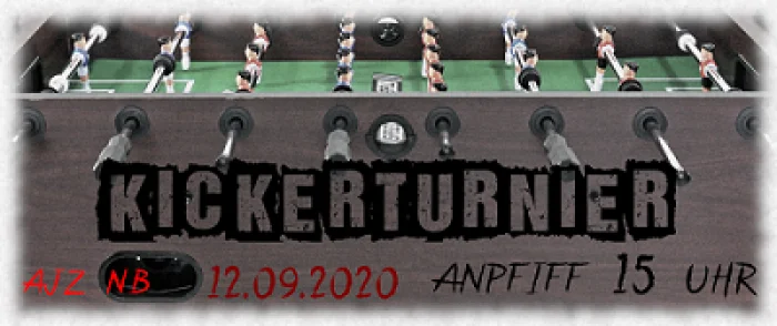 Flyer: Kickerturnier OPEN AIR