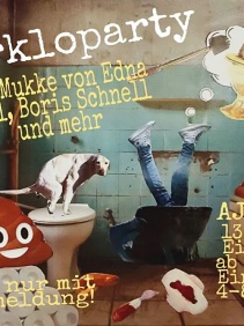 Flyer: AFTERKLOPARTY + EDNA ÜBEL + BORIS SCHNELL