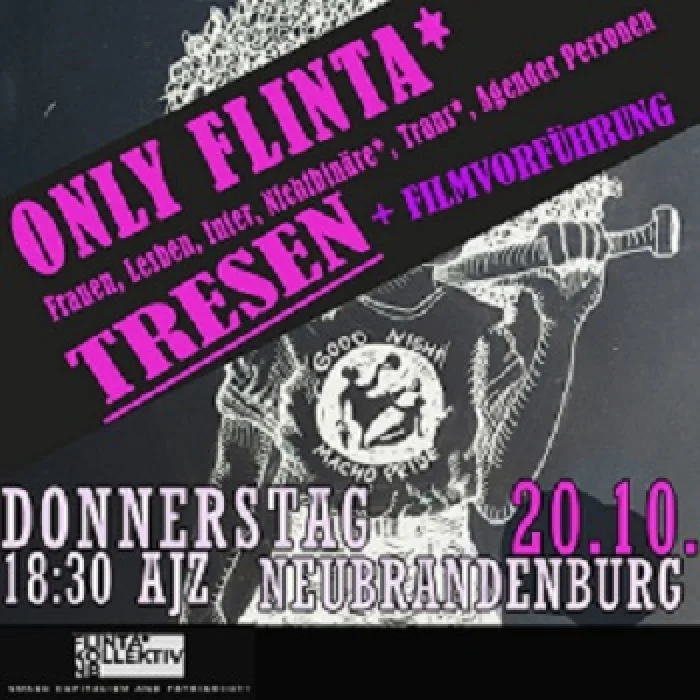Flyer: ONLY FLINTA TRESEN