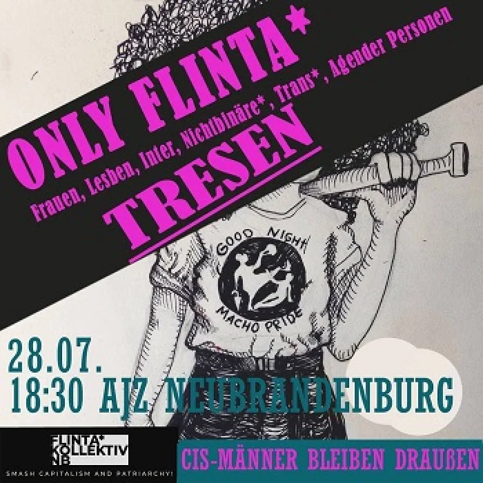 Flyer: ONLY FLINTA TRESEN