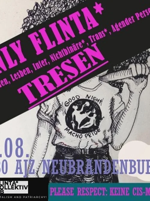 Flyer: ONLY FLINTA TRESEN