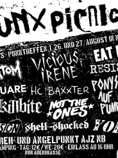 Flyer: PUNX PICNIC