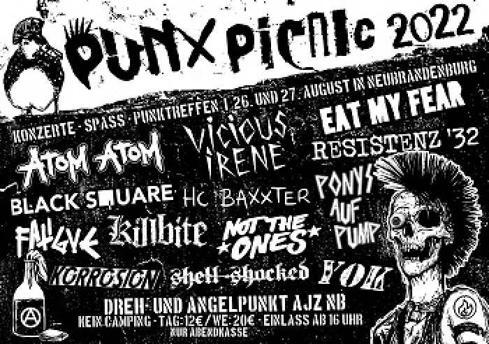 Flyer: PUNX PICNIC