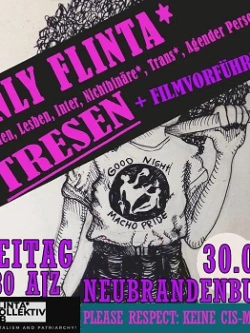 Flyer: ONLY FLINTA TRESEN