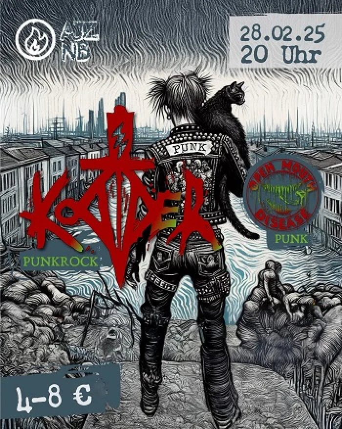 Flyer: KODDER + OPEN MOUTH DISEASE