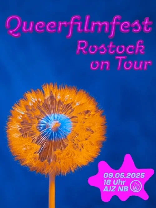 Flyer: QUEERFILMFEST ROSTOCK ON TOUR