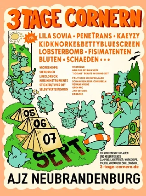 Flyer: 3 TAGE CORNERN
